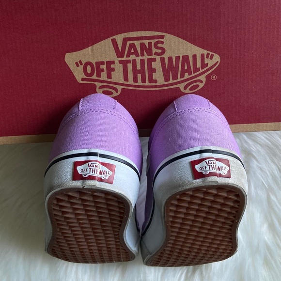 Vans Ward Canvas Lavender Women's Sneaker Skate Shoes, Size 10 - Picture 4 of 8